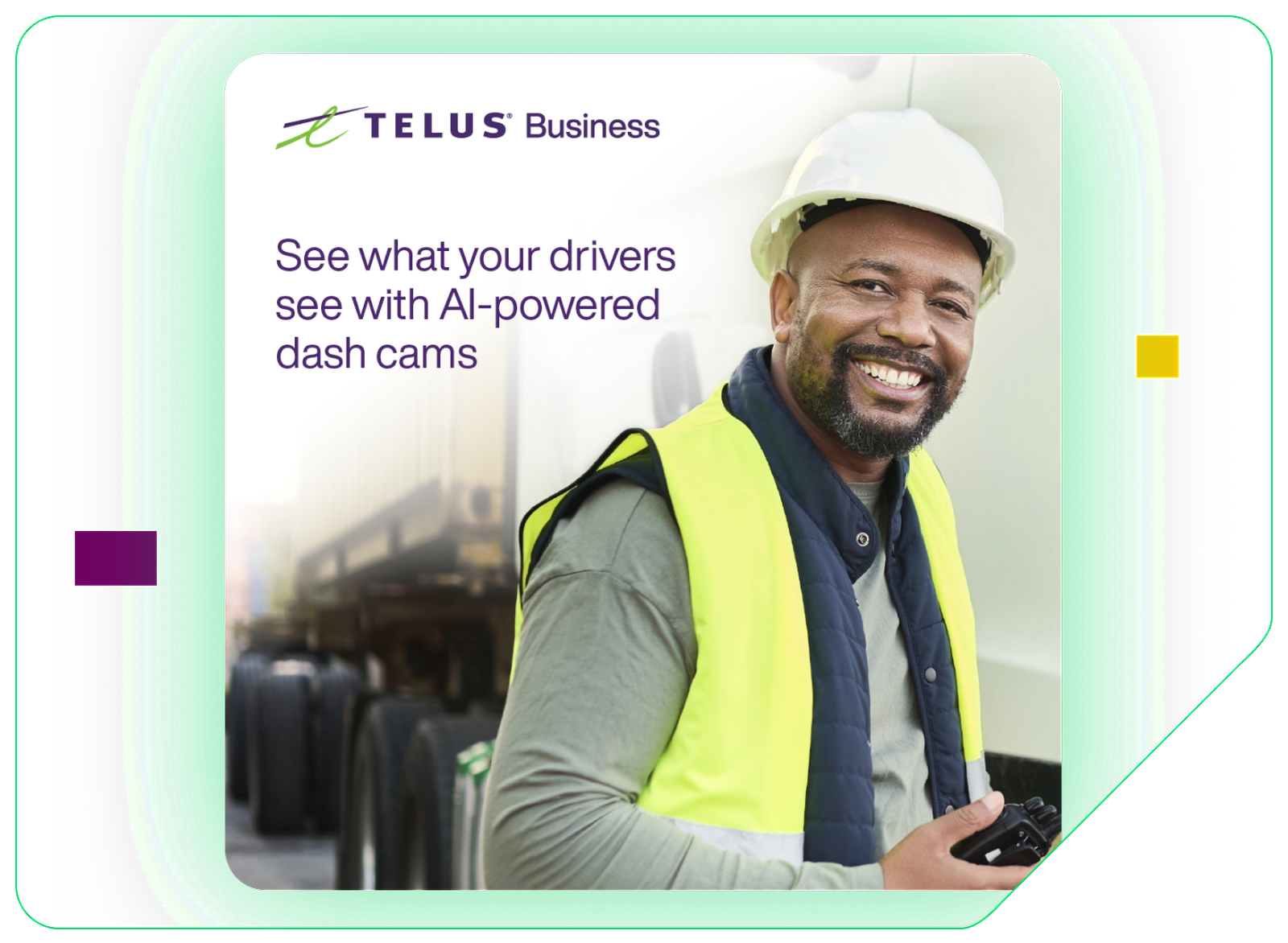 TELUS — Eyes on the road
