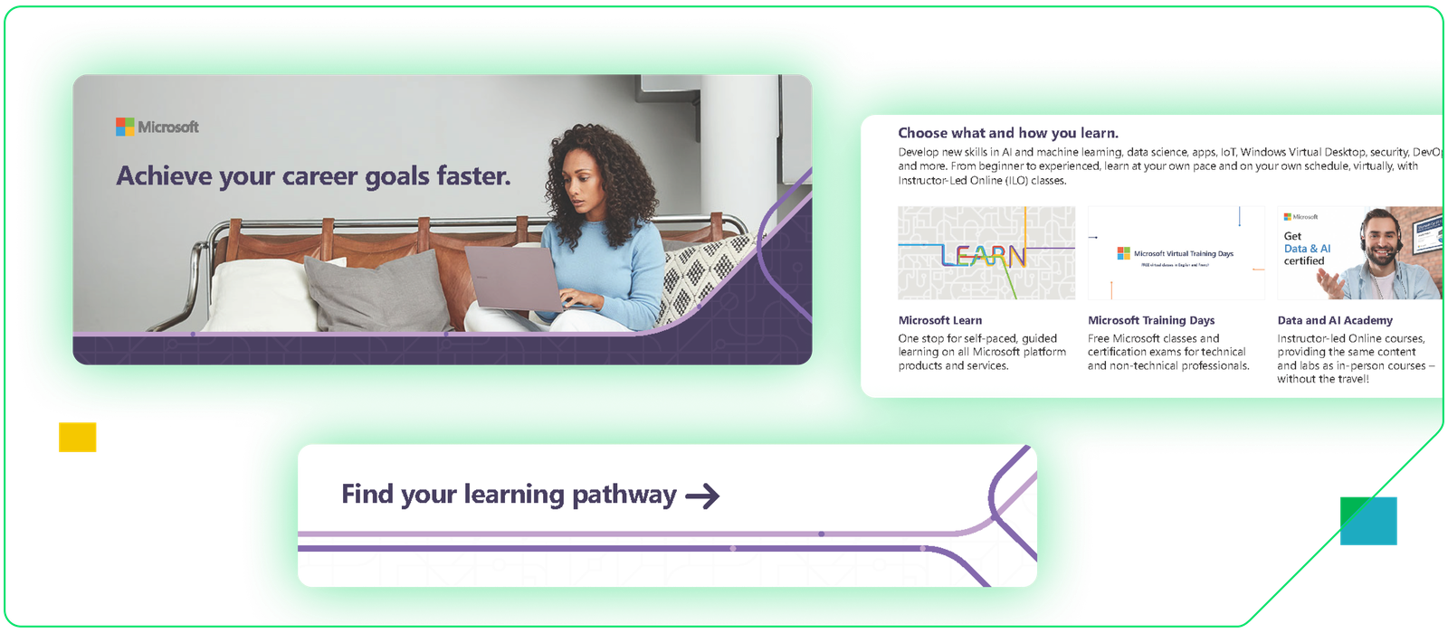 Microsoft — Microsoft connects free learning pathways to ten in-demand jobs