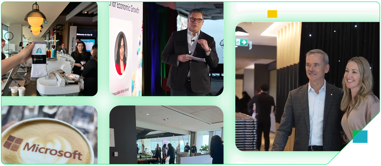 Microsoft — Microsoft hosts an AI event that is powered by AI