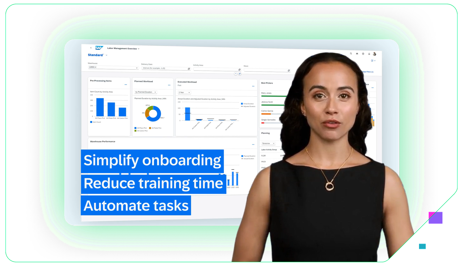 SAP — Lights camera avatars